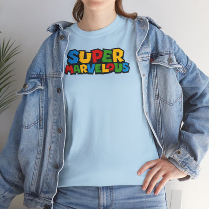 SUPER MARVELOUS Unisex Heavy Cotton Tee