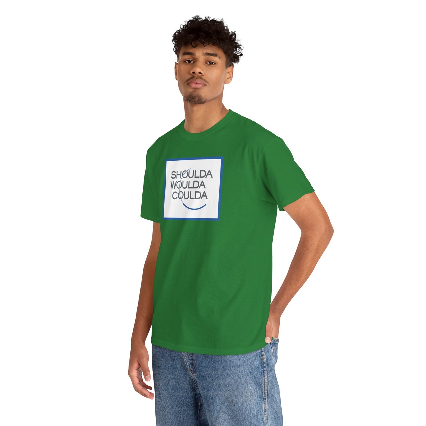 SHOULDA WOULDA COULDA Unisex Heavy Cotton Tee