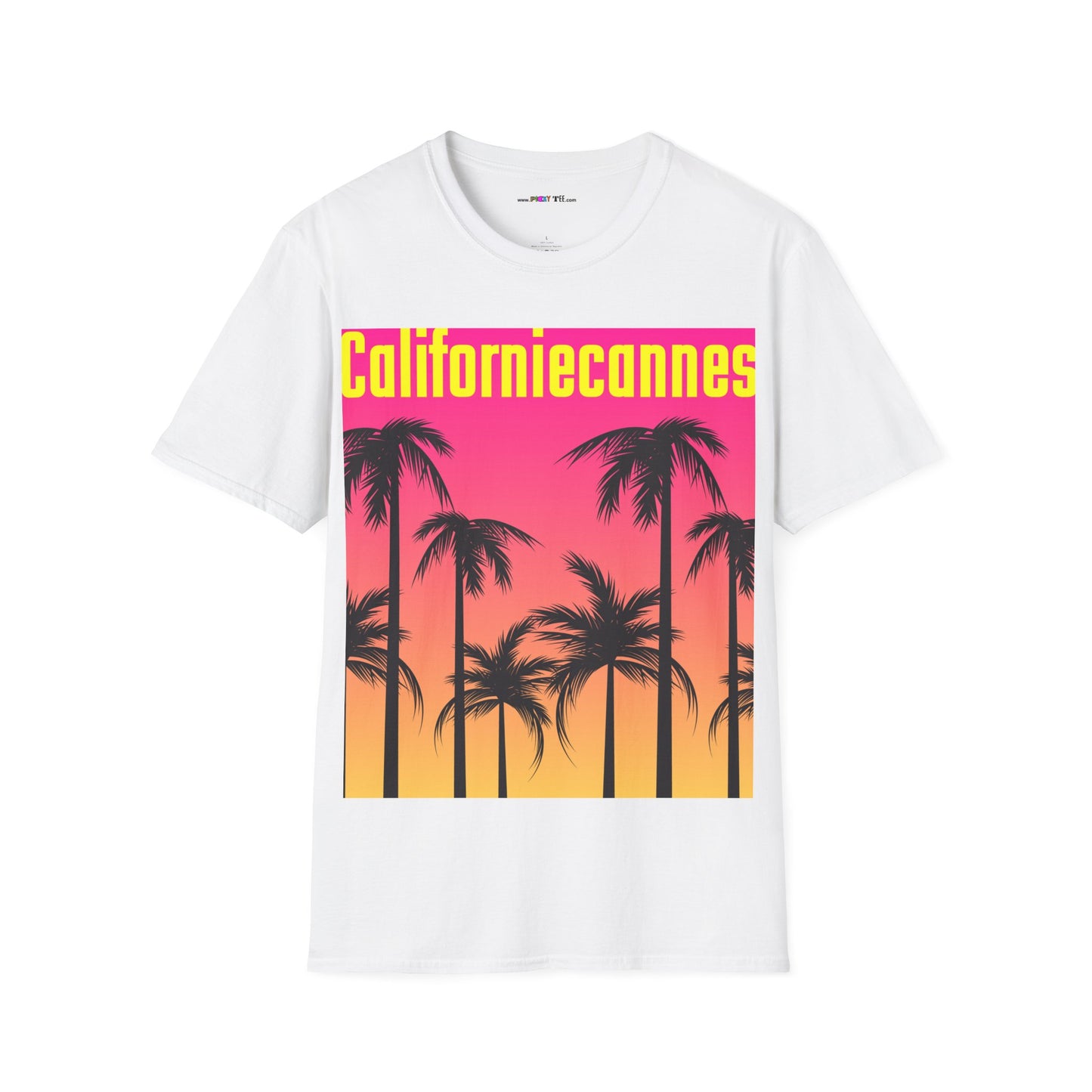 Californiecannes Unisex Softstyle 100% Cotton T-Shirt