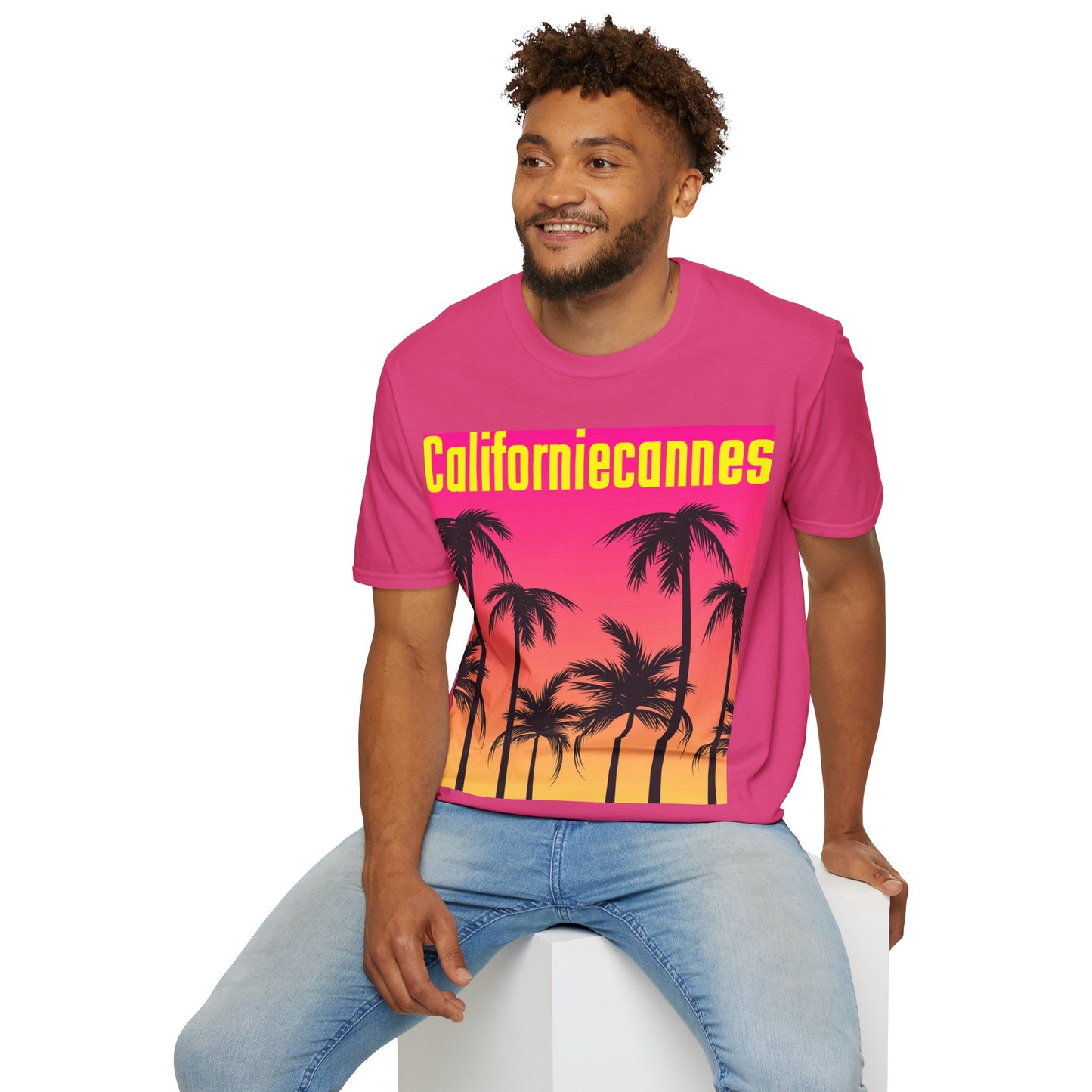 Californiecannes Unisex Softstyle 100% Cotton T-Shirt