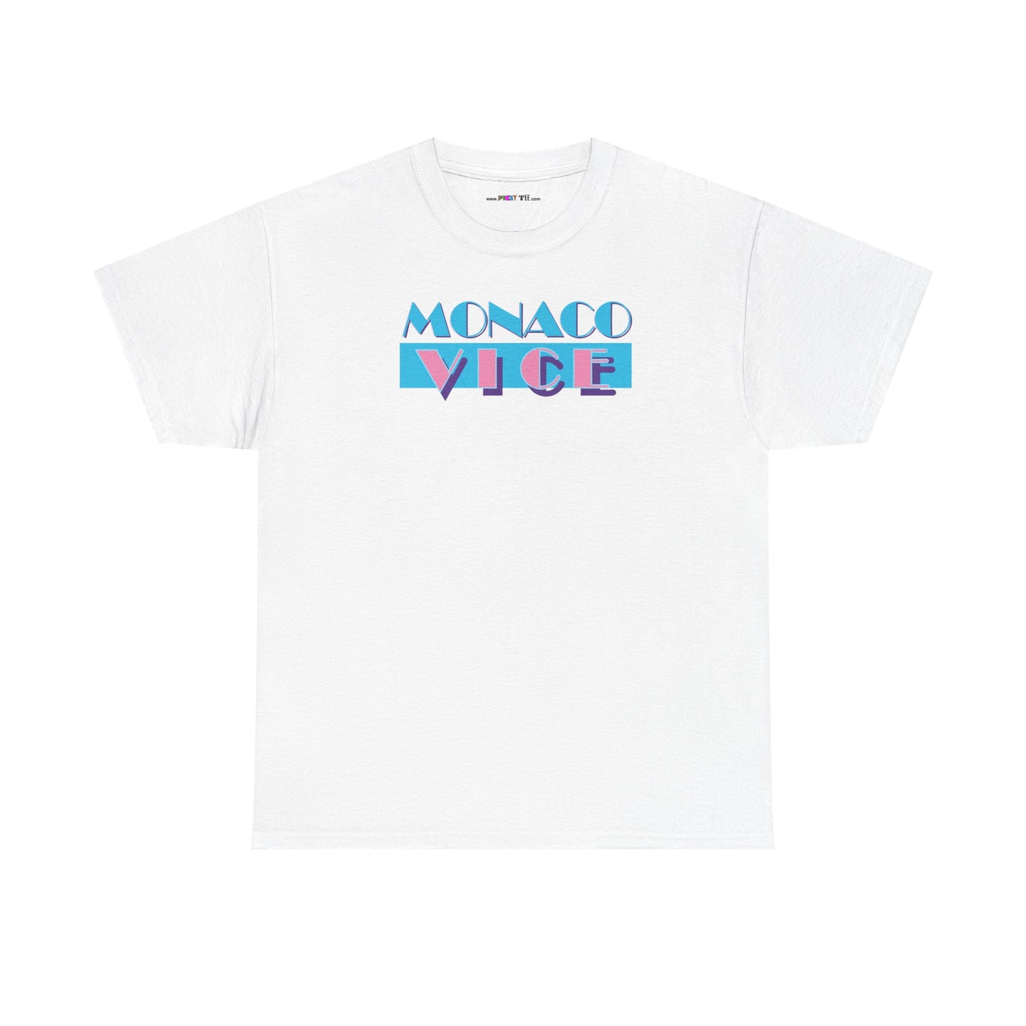 MONACO VICE Unisex Heavy Cotton Tee