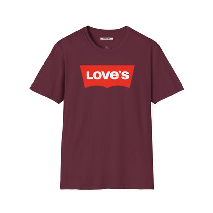 LOVE'S Unisex Softstyle 100% Cotton T-Shirt