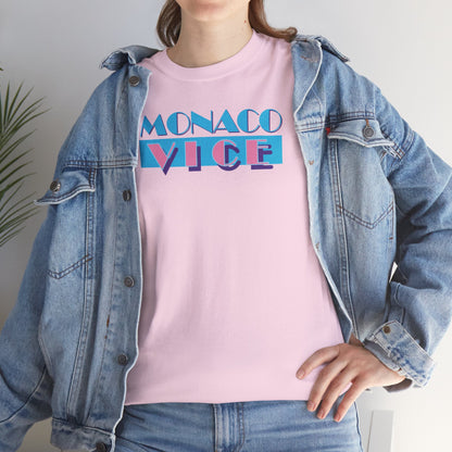 MONACO VICE Unisex Heavy Cotton Tee