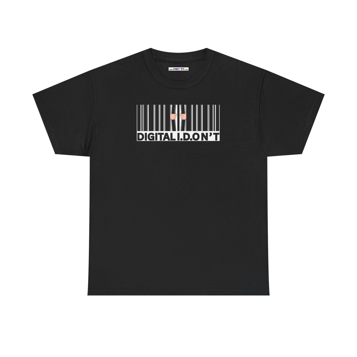 DIGITAL I.D.ON'T Unisex Heavy Cotton Tee
