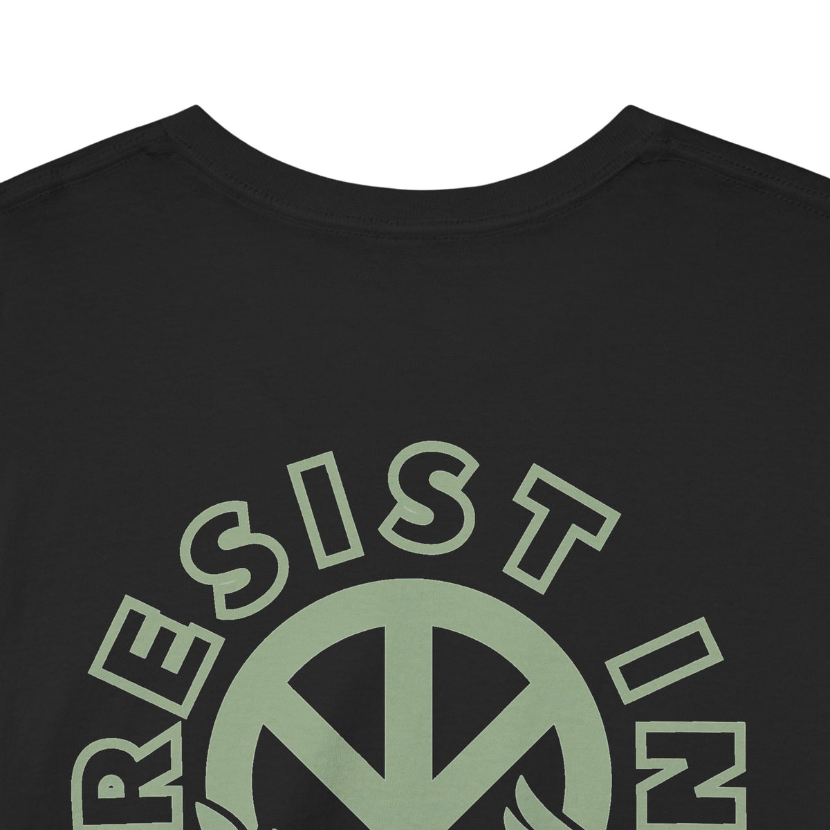 RESIST IN PEACE Unisex Heavy Cotton Tee