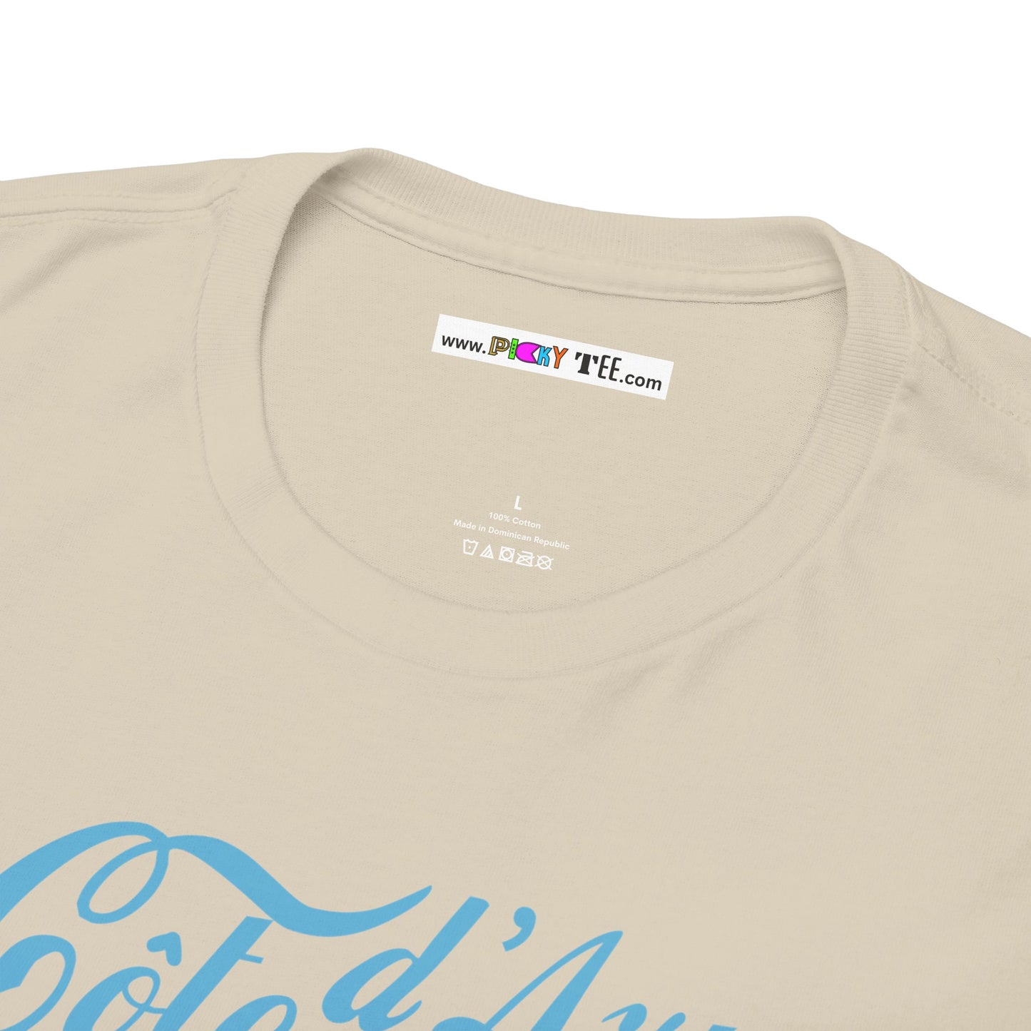 Côte d'Azur Unisex Heavy Cotton Tee