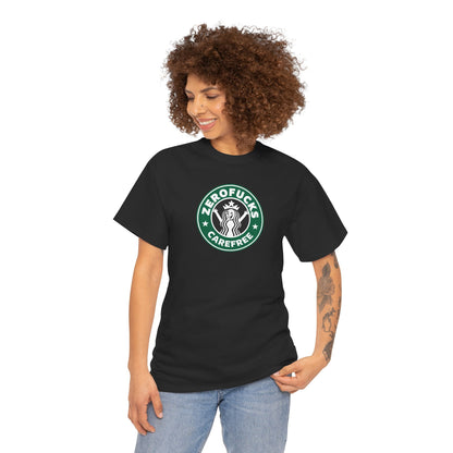 ZEROFUCKS CAREFREE Unisex Heavy Cotton Tee