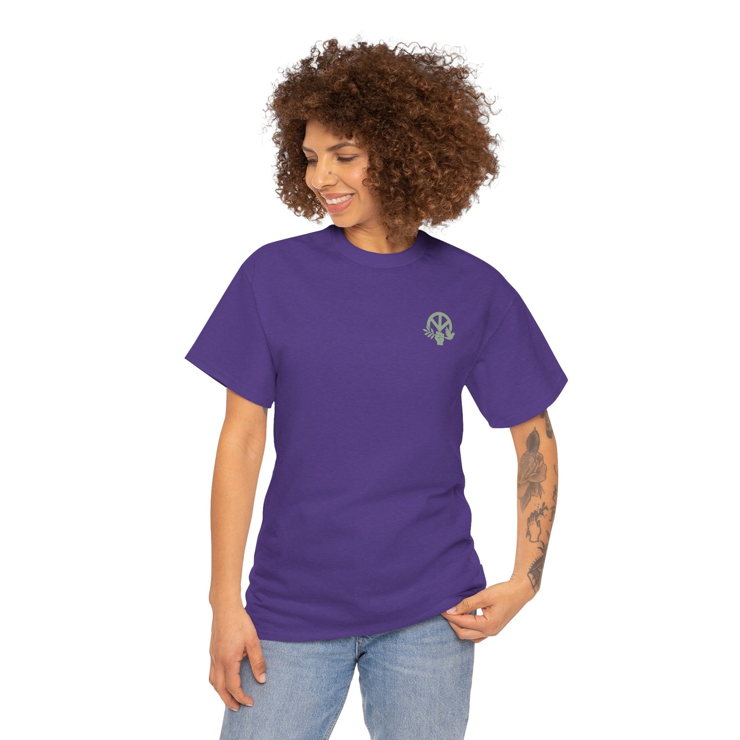 RESIST IN PEACE Unisex Heavy Cotton Tee