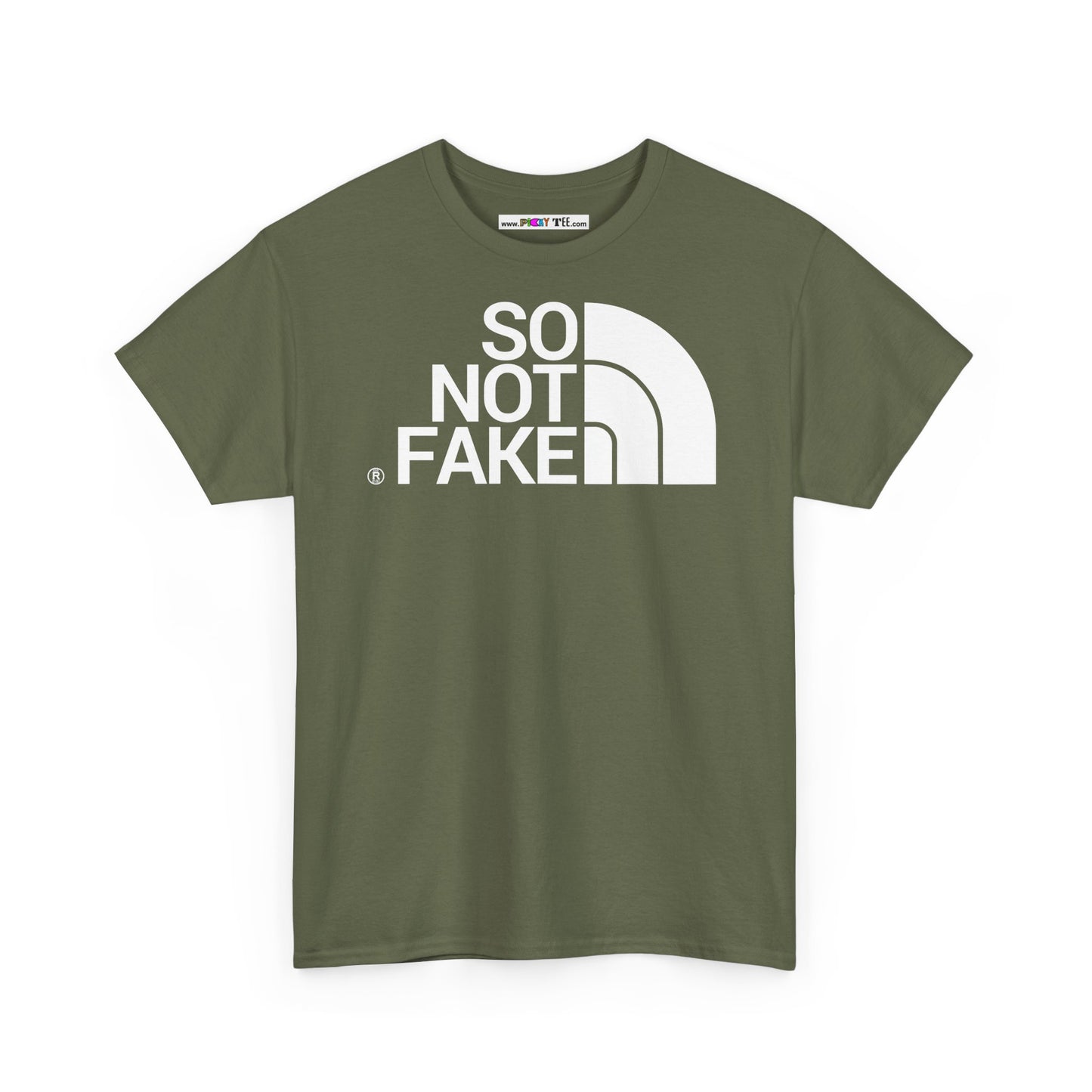 SO NOT FAKE Unisex Heavy Cotton Tee