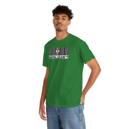 DIGITAL I.D.ON'T Unisex Heavy Cotton Tee