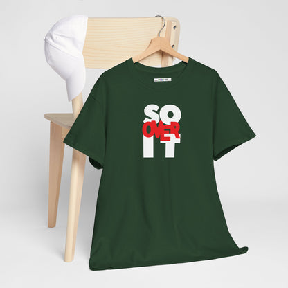 SO OVER IT Unisex Heavy Cotton Tee