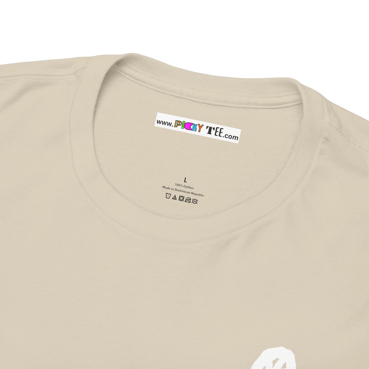 PEACEFULLY! Unisex Heavy Cotton Tee