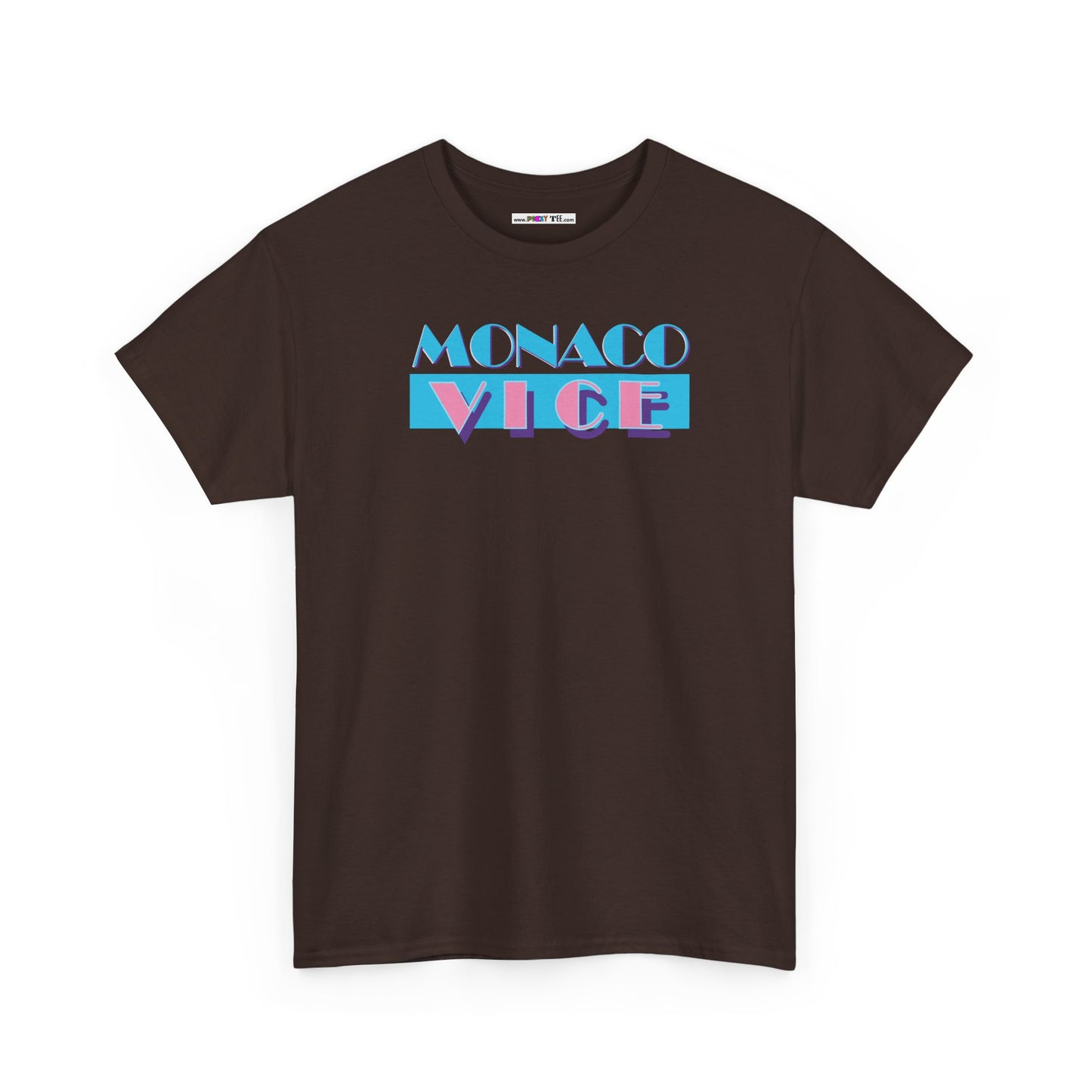 MONACO VICE Unisex Heavy Cotton Tee