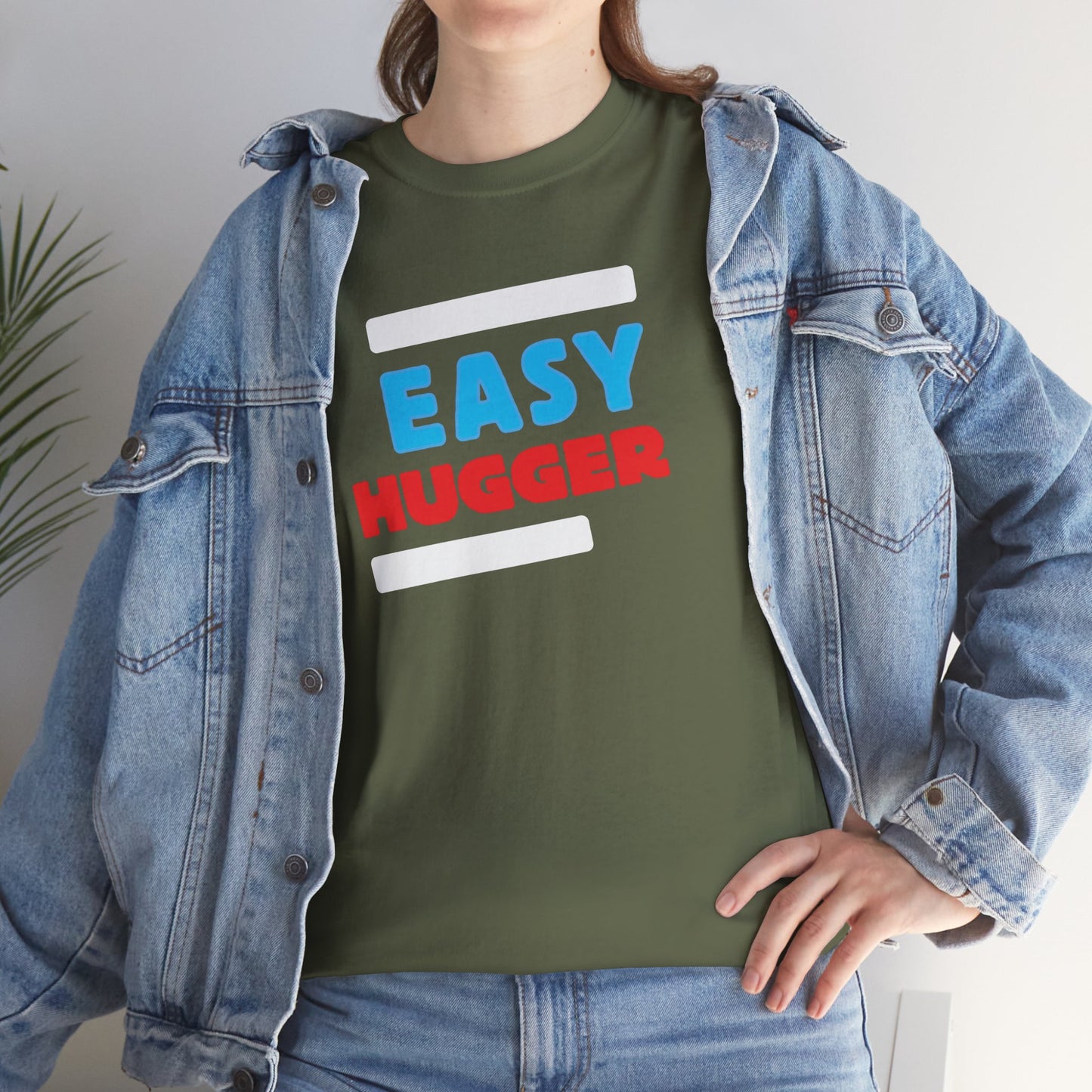 EASY HUGGER Unisex Heavy Cotton Tee