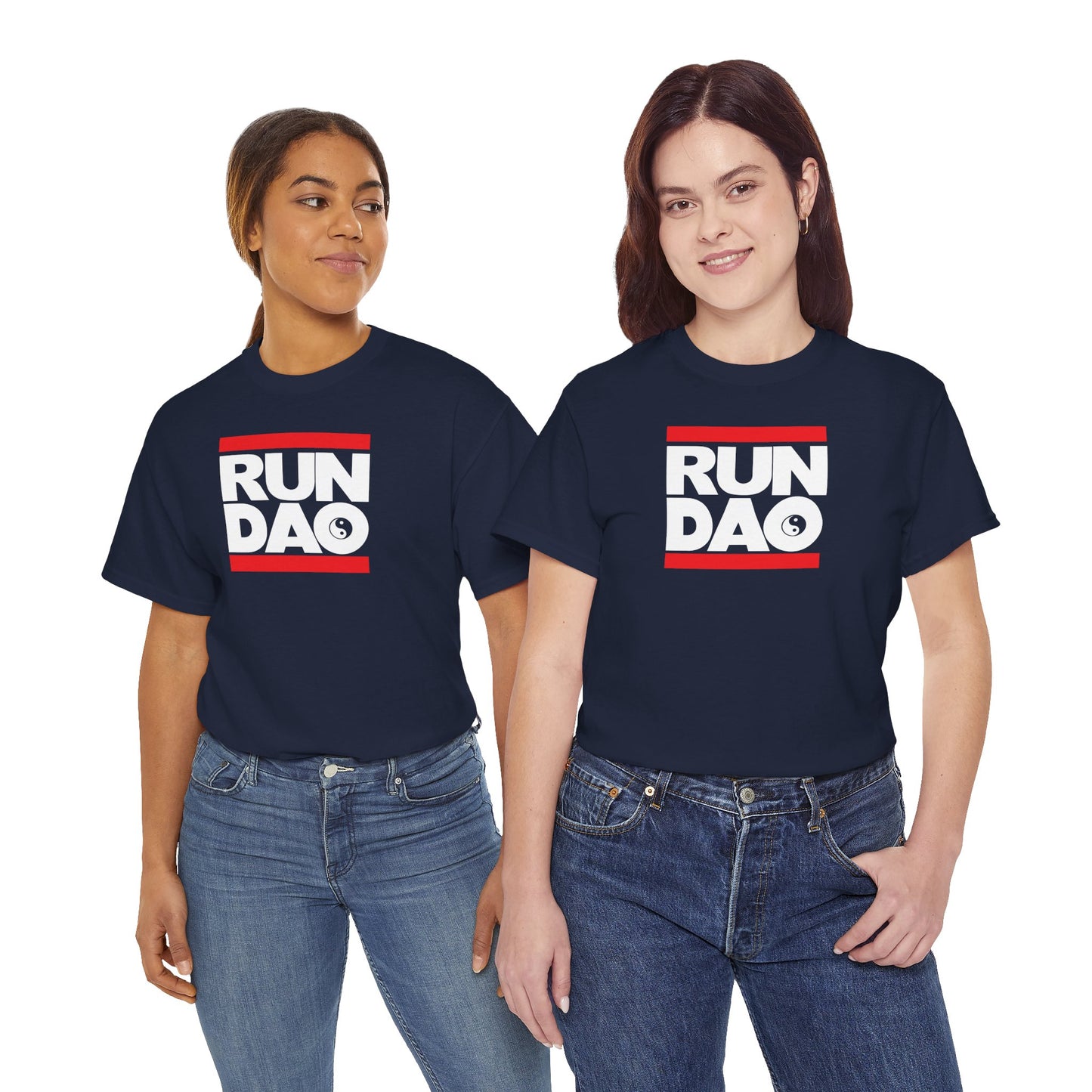 RUN DAO Unisex Heavy Cotton Tee