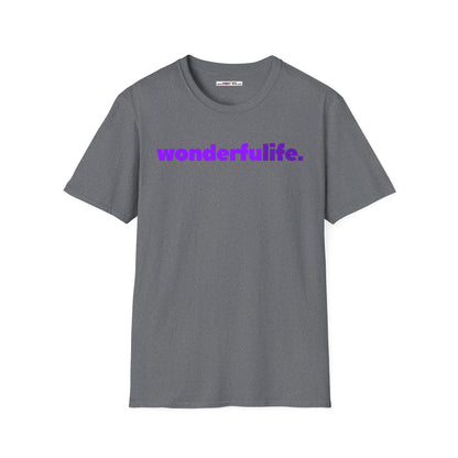 wonderfuLIFE. Unisex Softstyle 100% Cotton T-Shirt