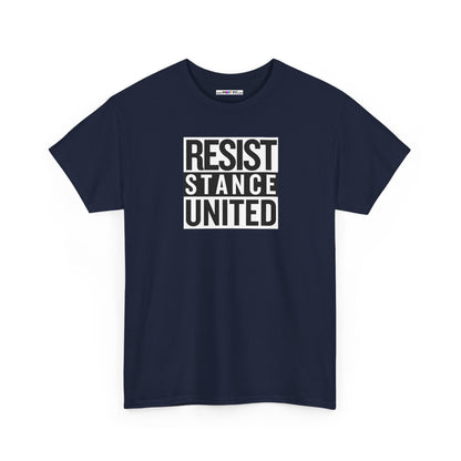 RESIST STANCE UNITED Unisex Heavy Cotton Tee