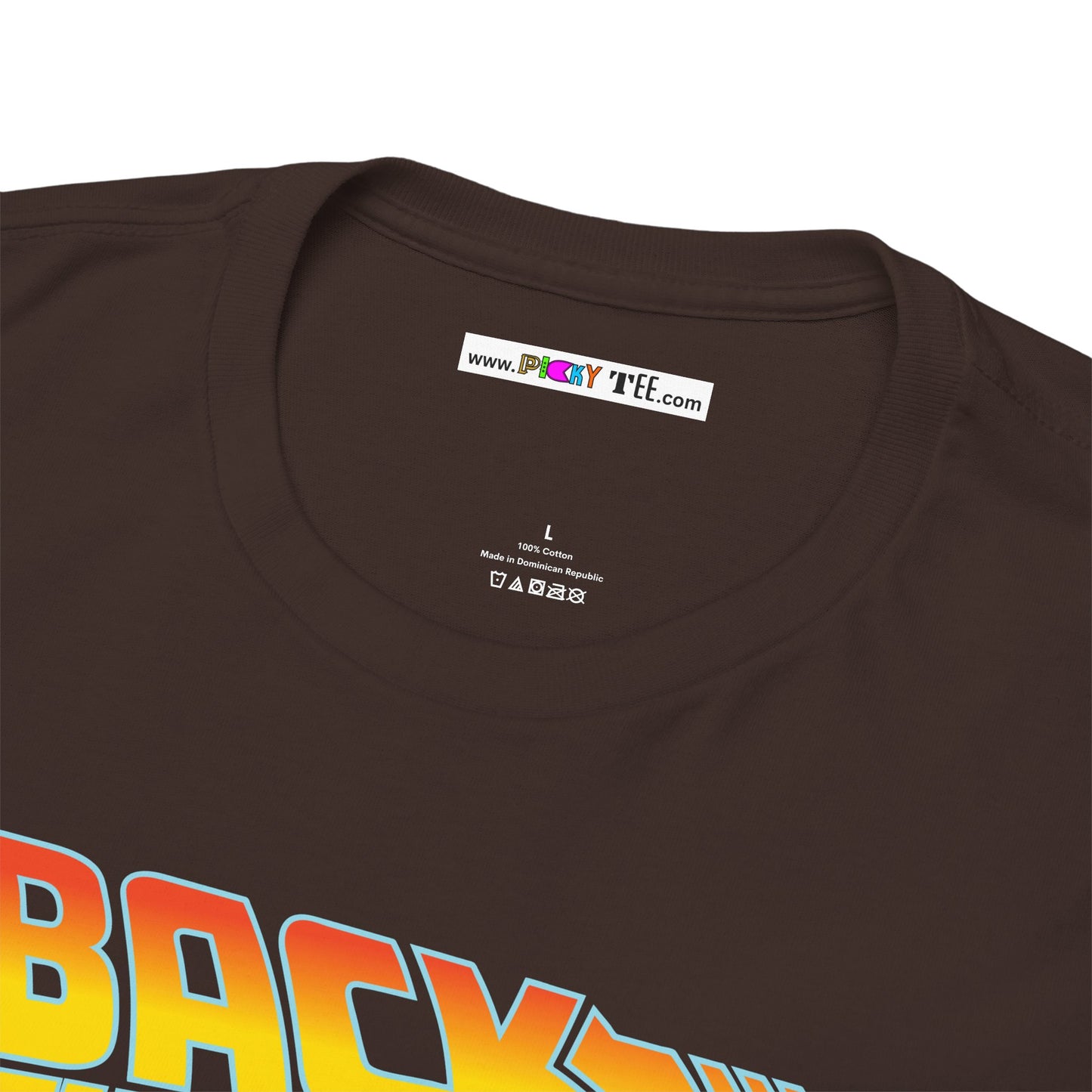 BACK THE FLUX UP Unisex Heavy Cotton Tee