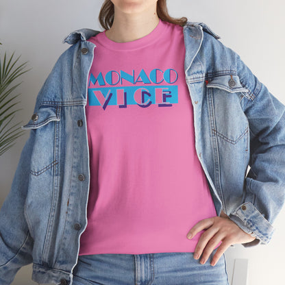 MONACO VICE Unisex Heavy Cotton Tee