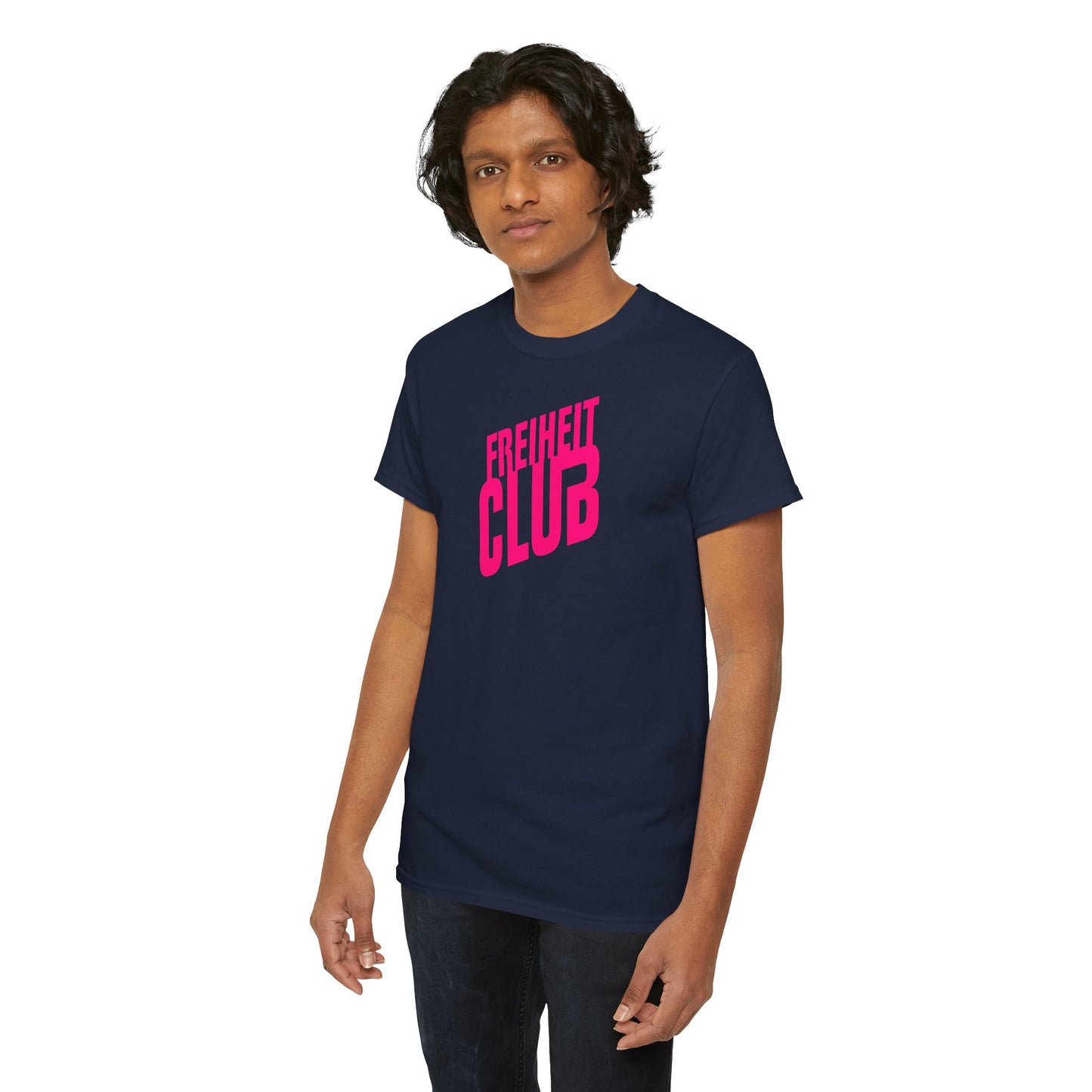 FREIHEIT CLUB  Unisex Softstyle 100% Cotton T-Shirt