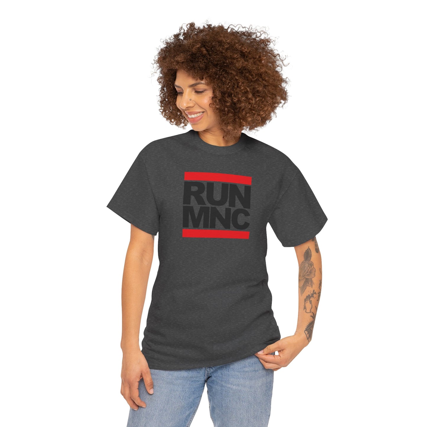 RUNMNC Unisex Heavy Cotton Tee