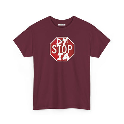 STOP DYSTOPIA Unisex Heavy Cotton Tee