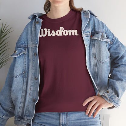 Wisdom Unisex Heavy Cotton Tee