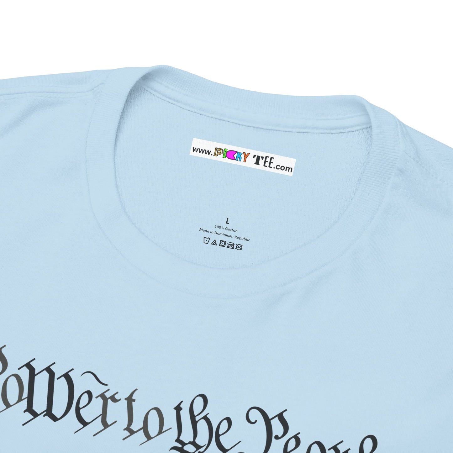 poWEr to THE PEOPLE Unisex Heavy Cotton Tee