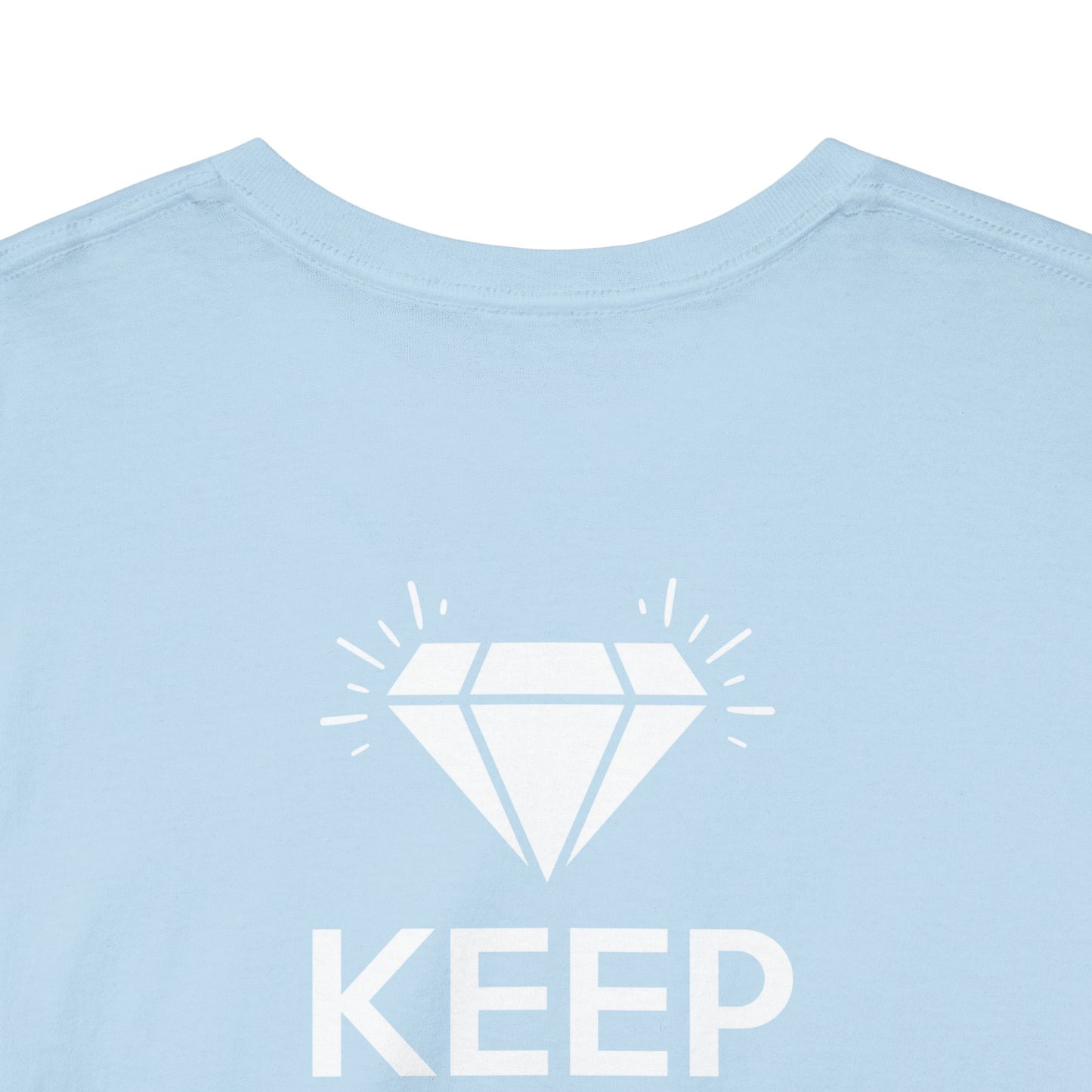 KEEP CRAZY AND SHINE ON Unisex Heavy Cotton Tee
