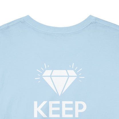 KEEP CRAZY AND SHINE ON Unisex Heavy Cotton Tee