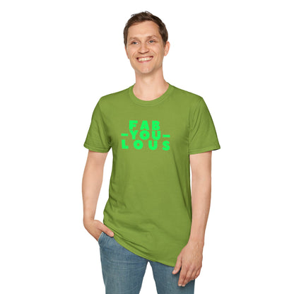 FAB-YOU-LOUS Unisex Softstyle 100% Cotton T-Shirt