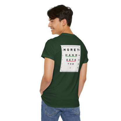 MORE THAN MEETS THE I TEST Unisex Heavy Cotton Tee