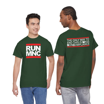 RUNMNC Unisex Heavy Cotton Tee