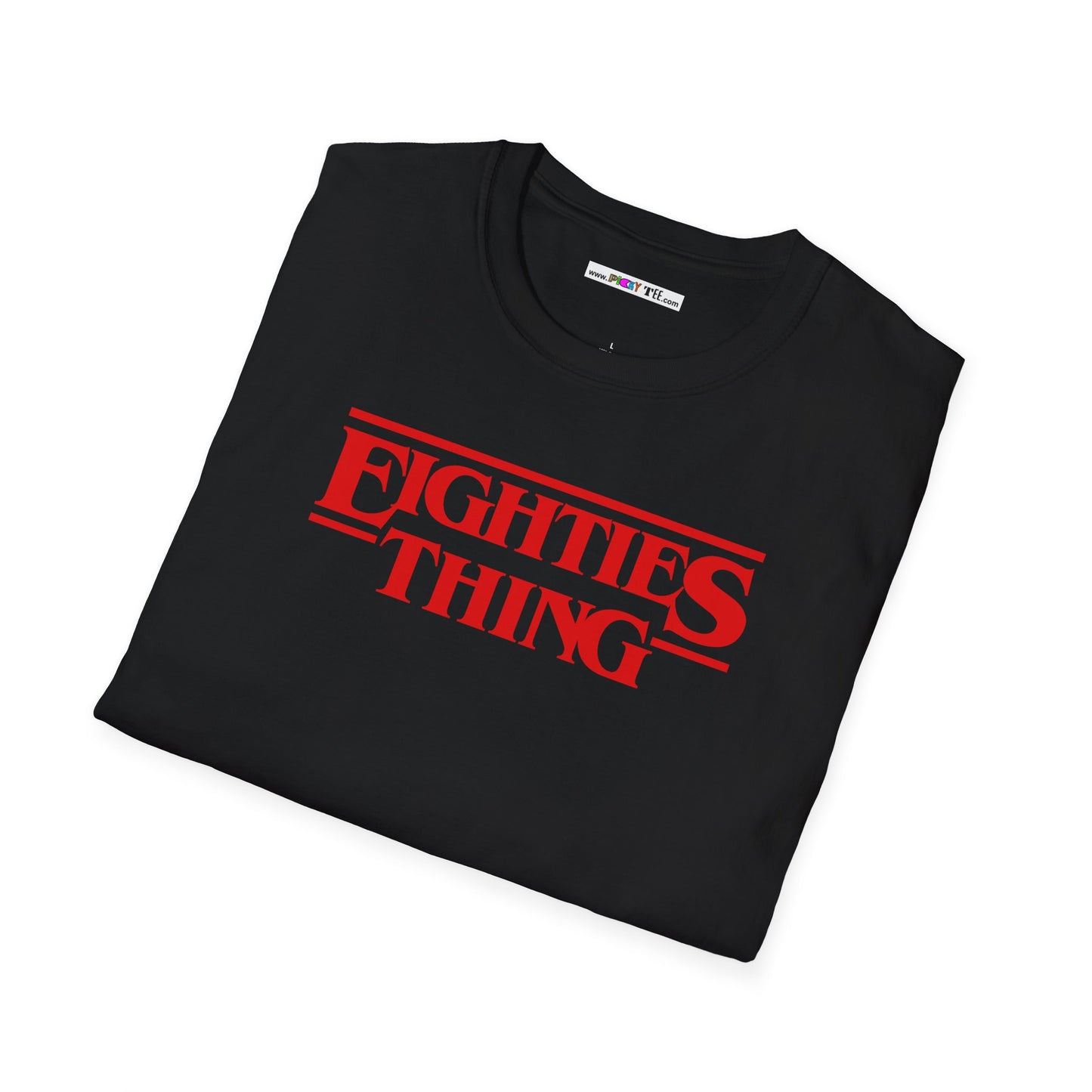 EIGHTIES THING Unisex Softstyle 100% Cotton T-Shirt