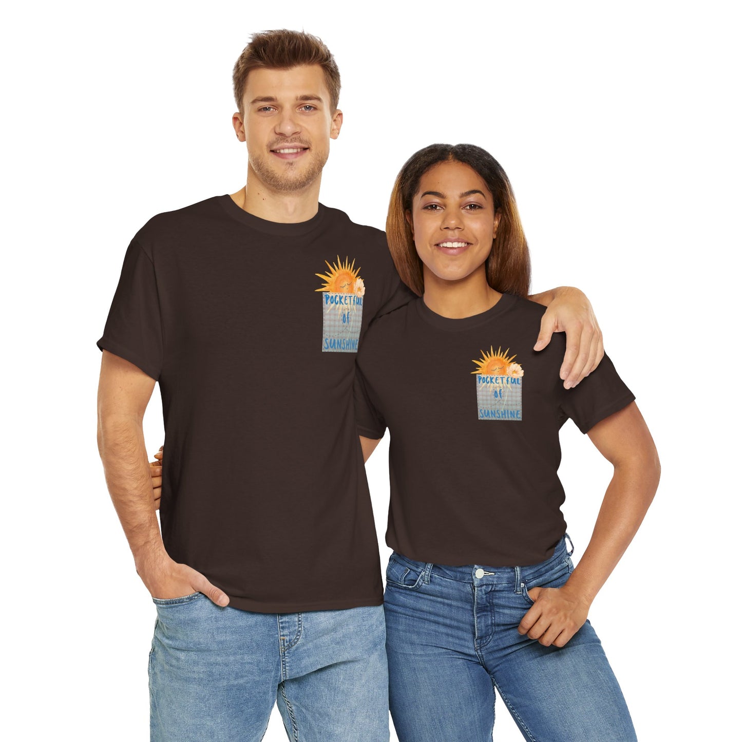 POCKETFUL OF SUNSHINE Unisex Heavy Cotton Tee
