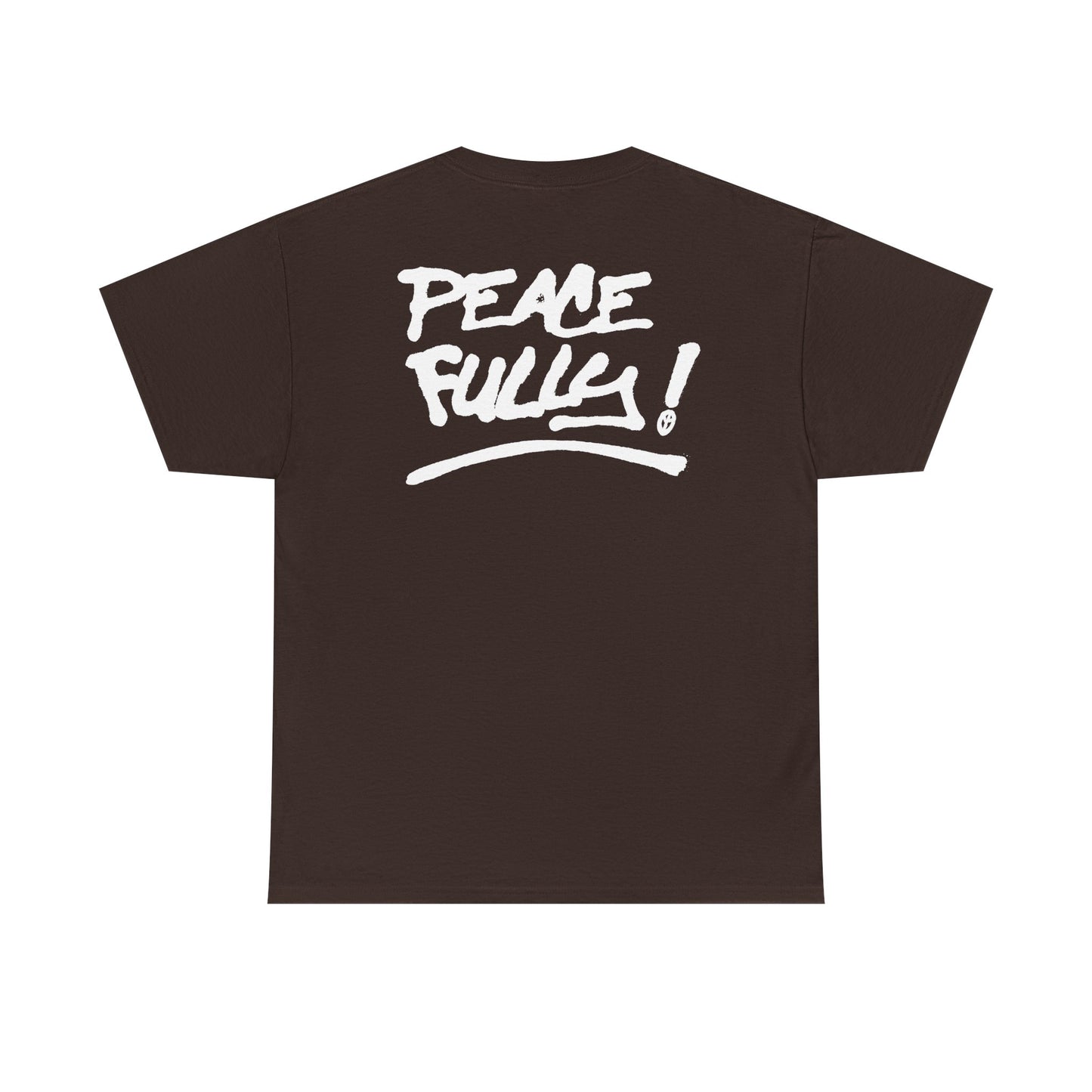 PEACEFULLY! Unisex Heavy Cotton Tee