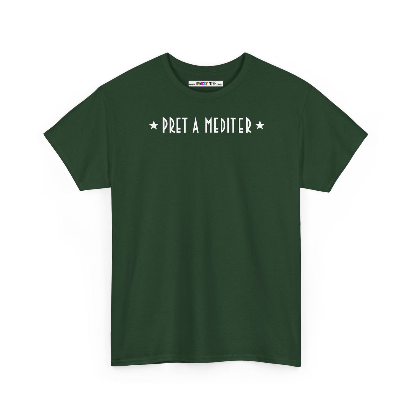 * PRET A MEDITER * Unisex Heavy Cotton Tee