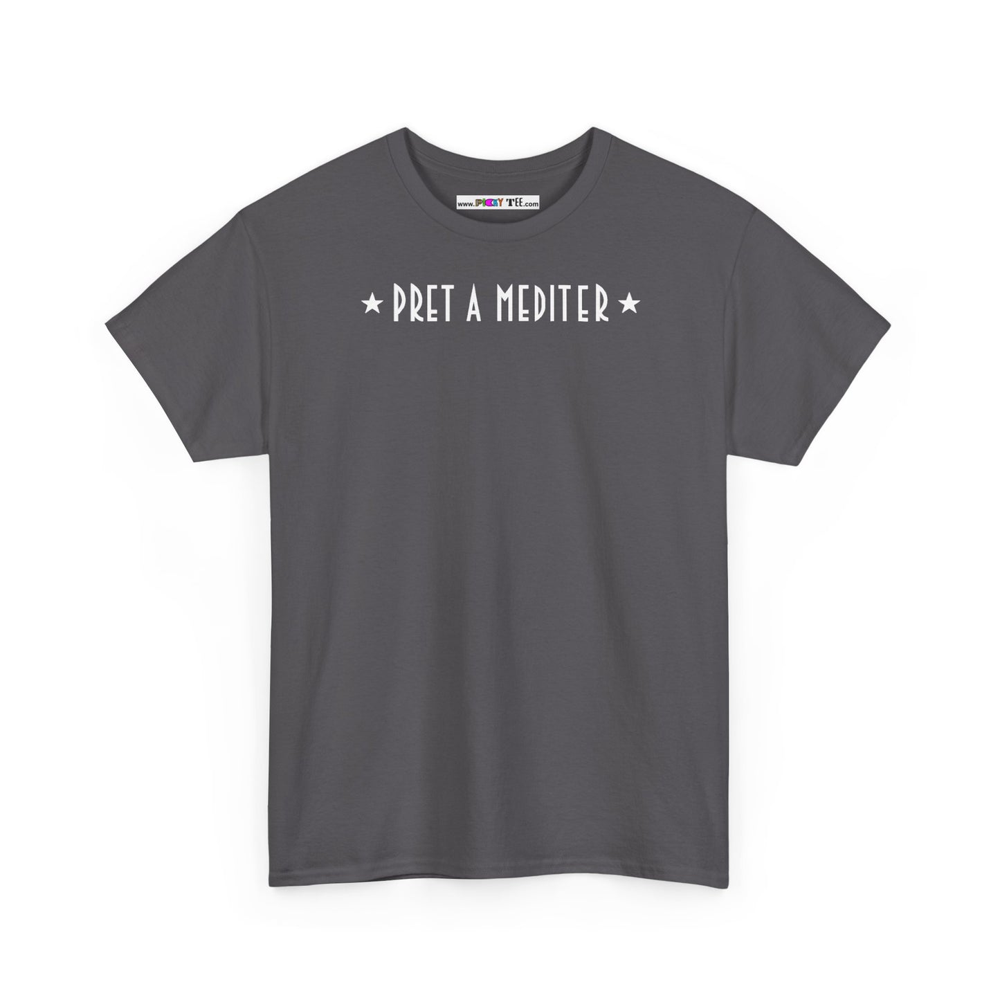 * PRET A MEDITER * Unisex Heavy Cotton Tee
