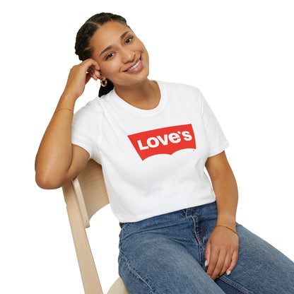 LOVE'S Unisex Softstyle 100% Cotton T-Shirt