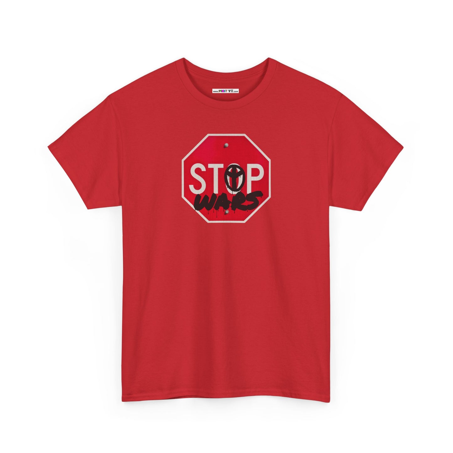 STOP wars Unisex Heavy Cotton Tee