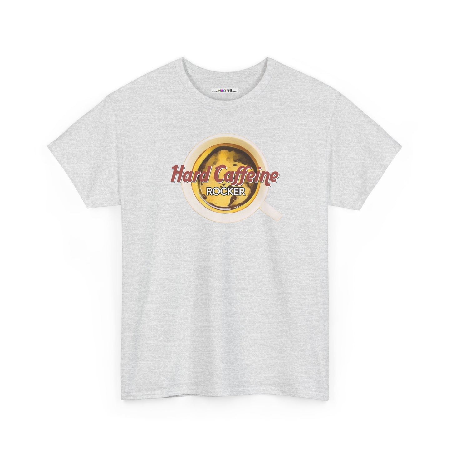 Hard Caffeine ROCKER Unisex Heavy Cotton Tee