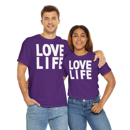 LOVE LIFE Unisex Heavy Cotton Tee