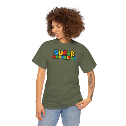 SUPER MARVELOUS Unisex Heavy Cotton Tee