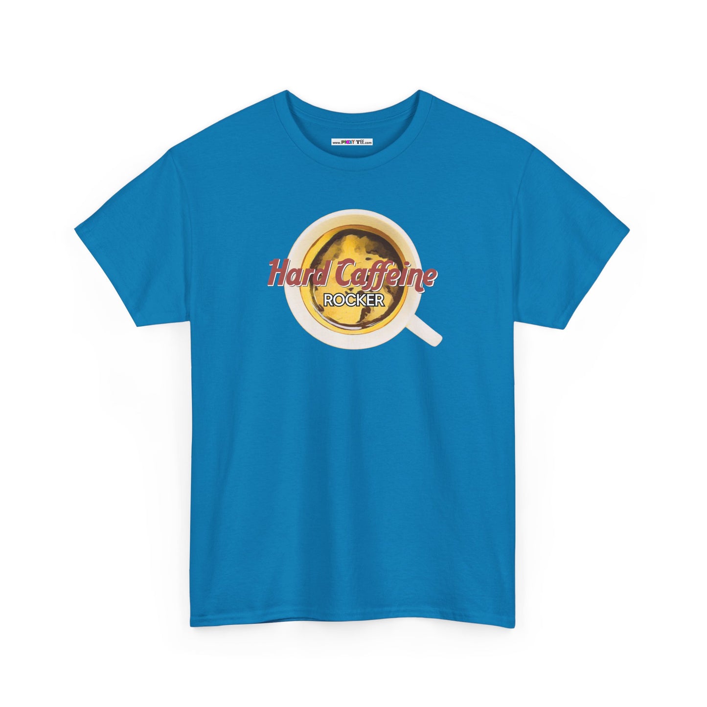 Hard Caffeine ROCKER Unisex Heavy Cotton Tee