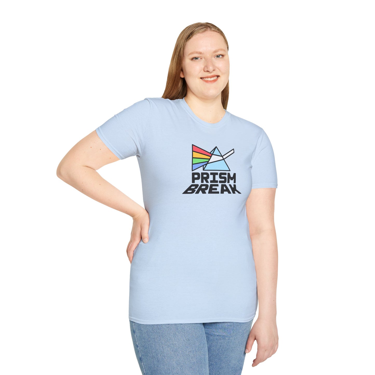 PRISM BREAK Unisex Softstyle 100% Cotton T-Shirt