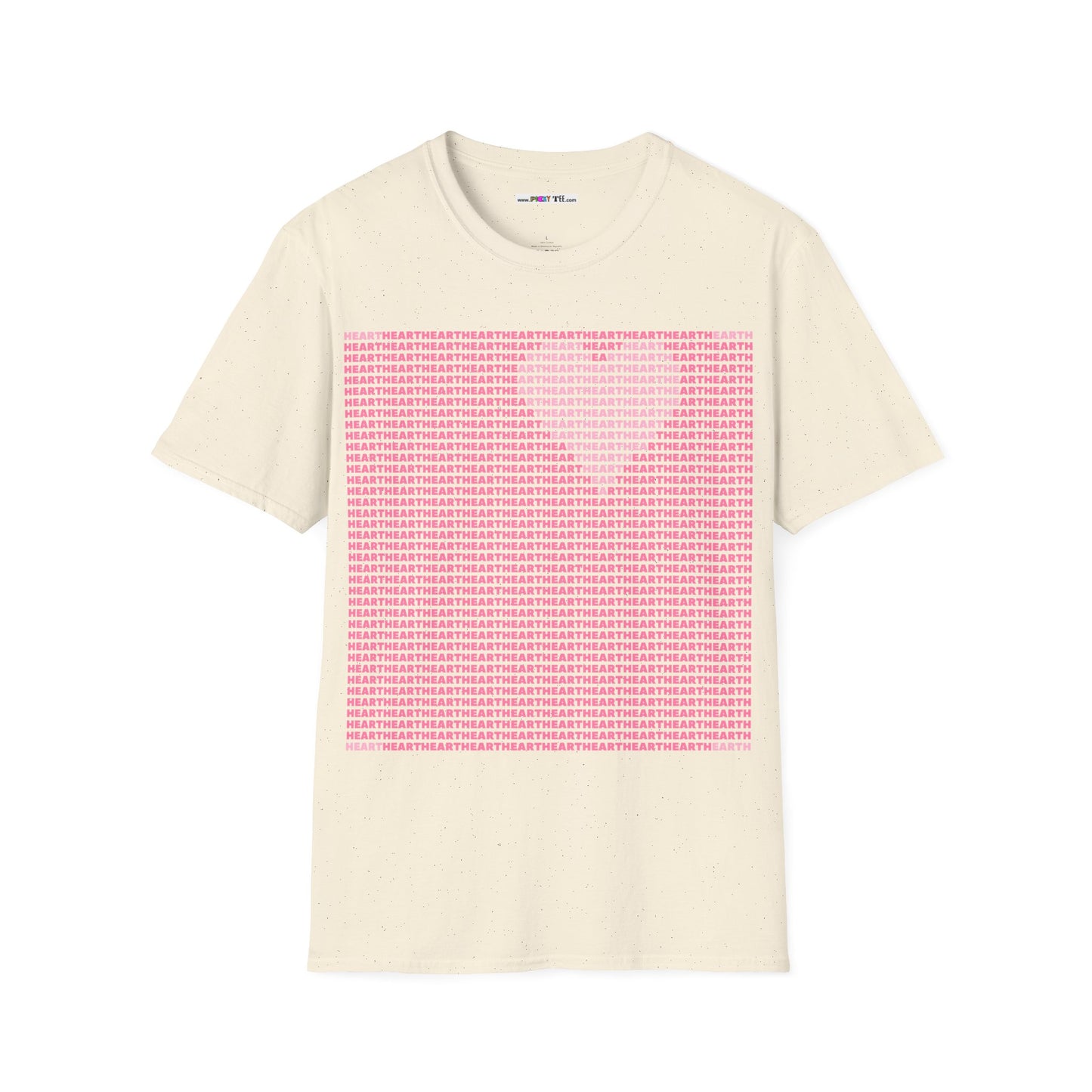 I HEART EARTH Unisex Softstyle 100% Cotton T-Shirt