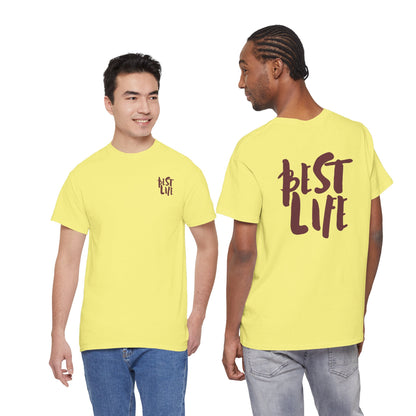 BEST LIFE Unisex Heavy Cotton Tee