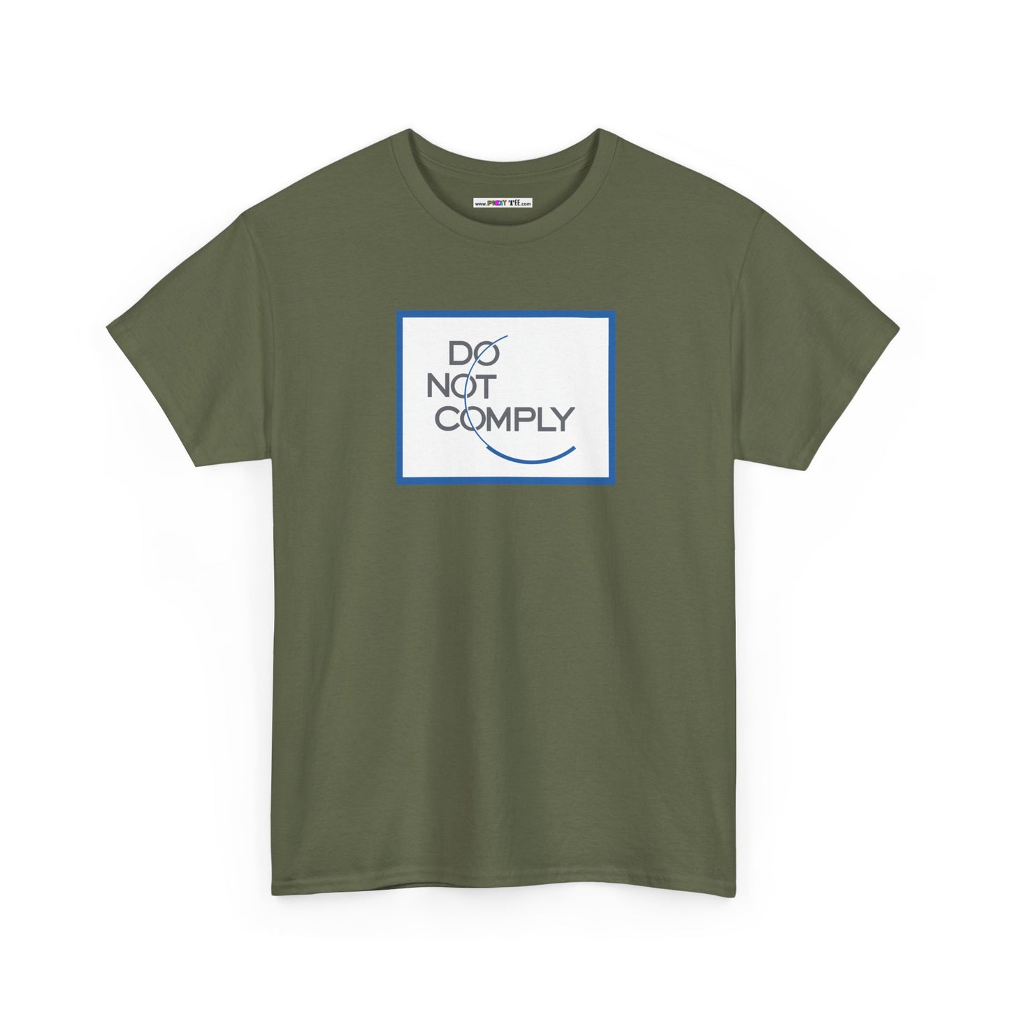 DO NOT COMPLY Unisex Heavy Cotton Tee
