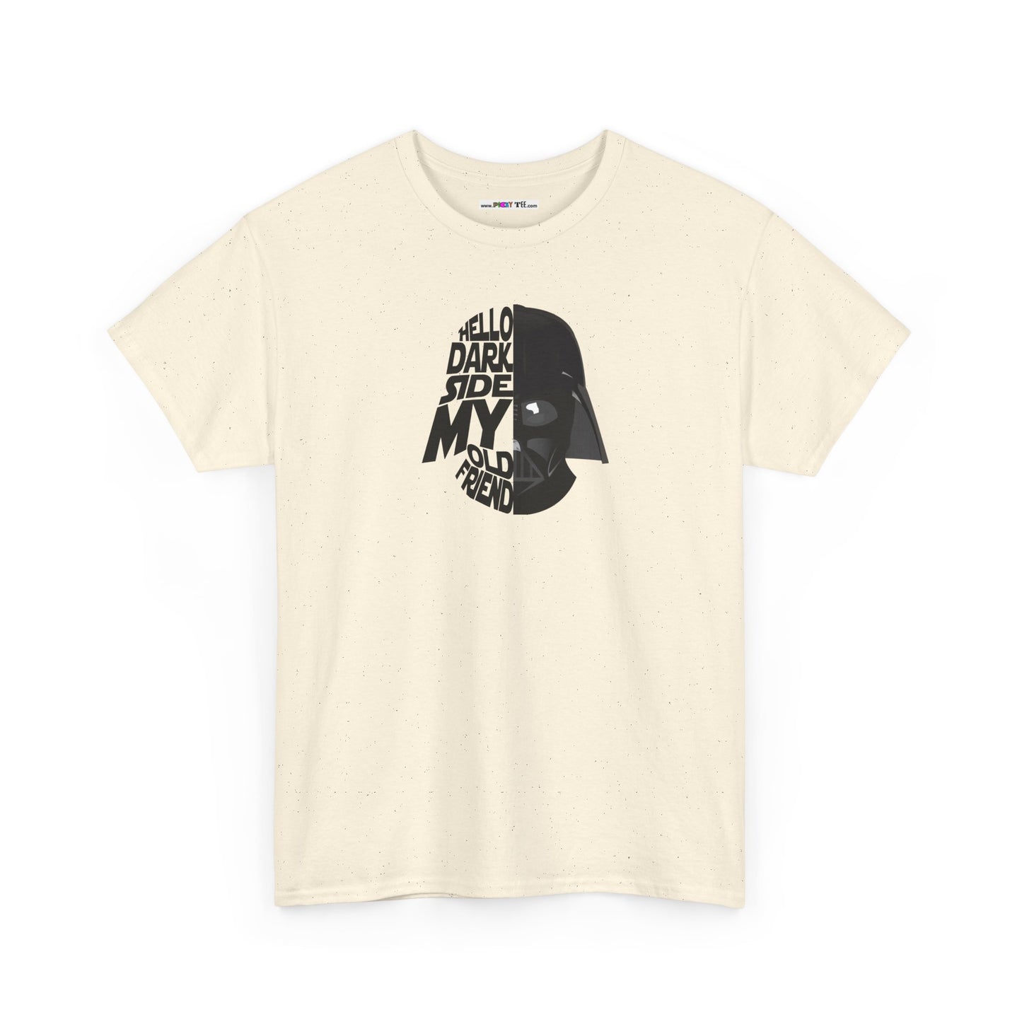 HELLO DARKSIDE MY OLD FRIEND Unisex Heavy Cotton Tee