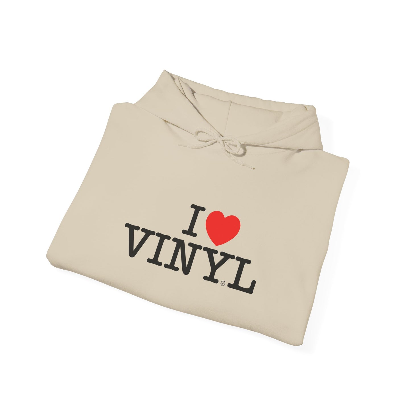 I ❤️ VINYL Unisex Heavy Blend™ Hooded Sweatshirt